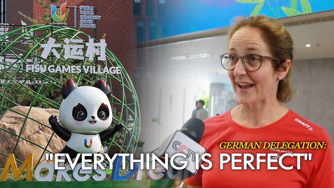 Chengdu Universiade Village receives Team China and first foreign delegations