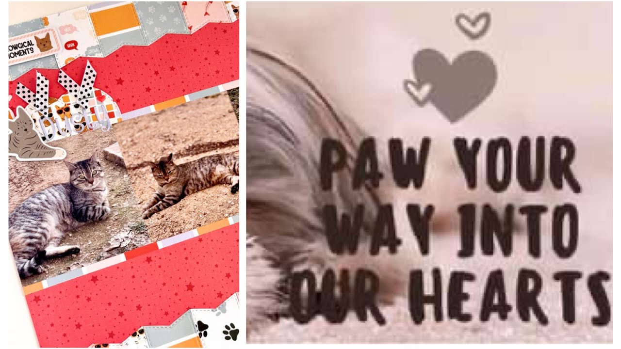 5 Tips for Easy Scrapbooking | Paw Your Way into our Hearts #keepitsimplepapercrafts #scrapbook #diy