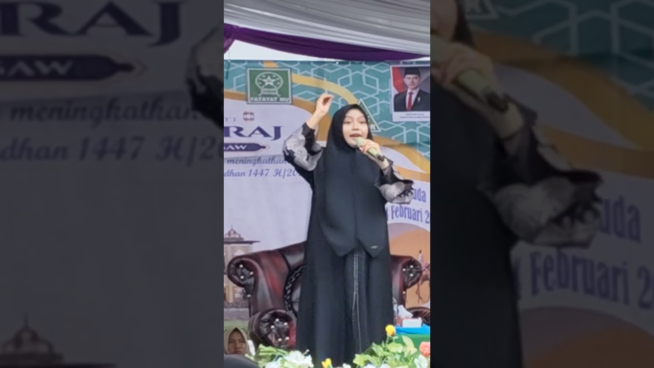 Uztadzah Mumpuni di Masjid karang reja bagian 2
