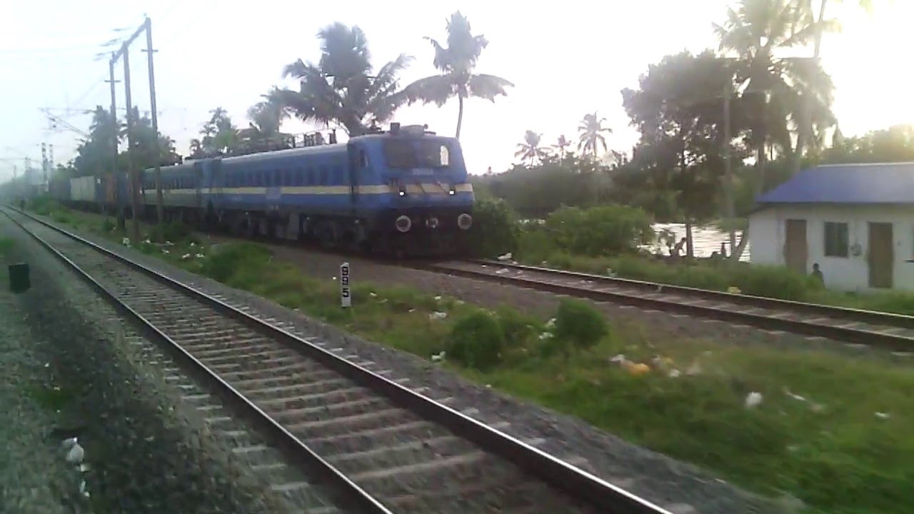 Container Train from Vallarpadam Container Terminal @ Edappally