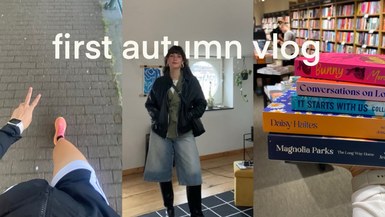 premier vlog d’automne: mon avis sur magnolia parks, petit book haul, sport, écriture et papote