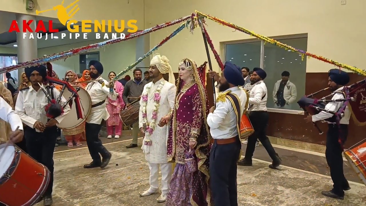 Akal Genius Fauji Pipe Band Bathinda |📍 Moti Palace Bhadra📍 (Haryana).🥁🎷