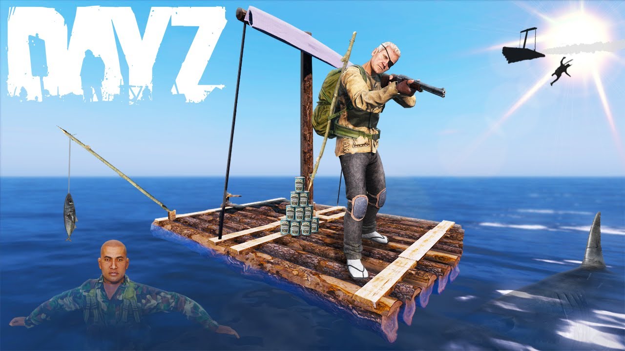 You can BUILD a RAFT in DayZ now... and it's AMAZING!!!