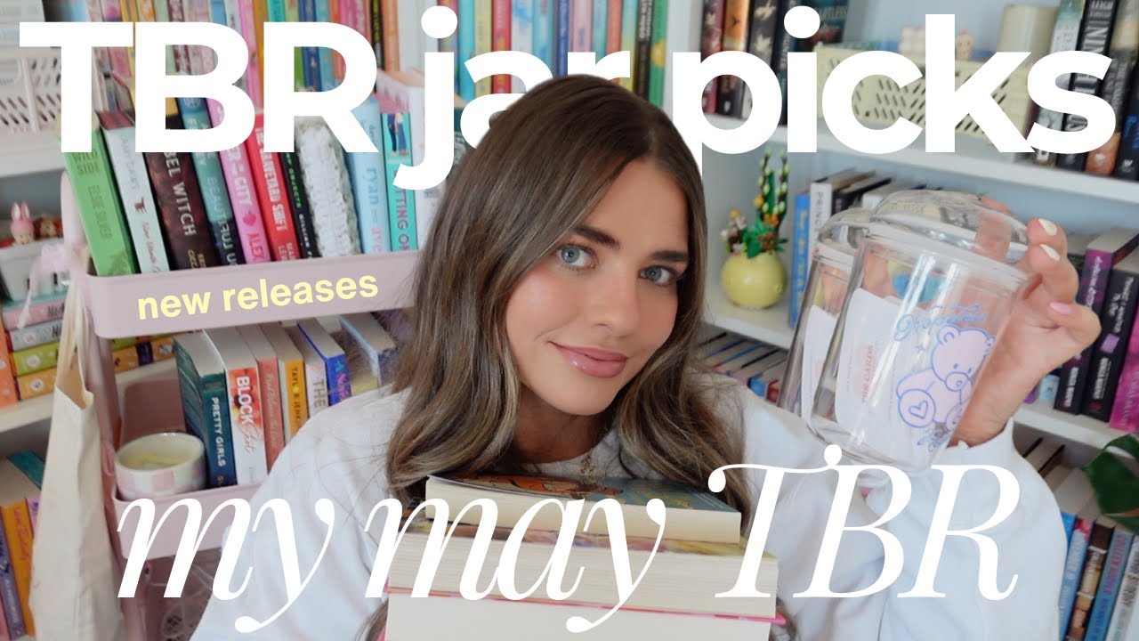 TBR prompt jar chooses my may TBR!! 💐📖☀️