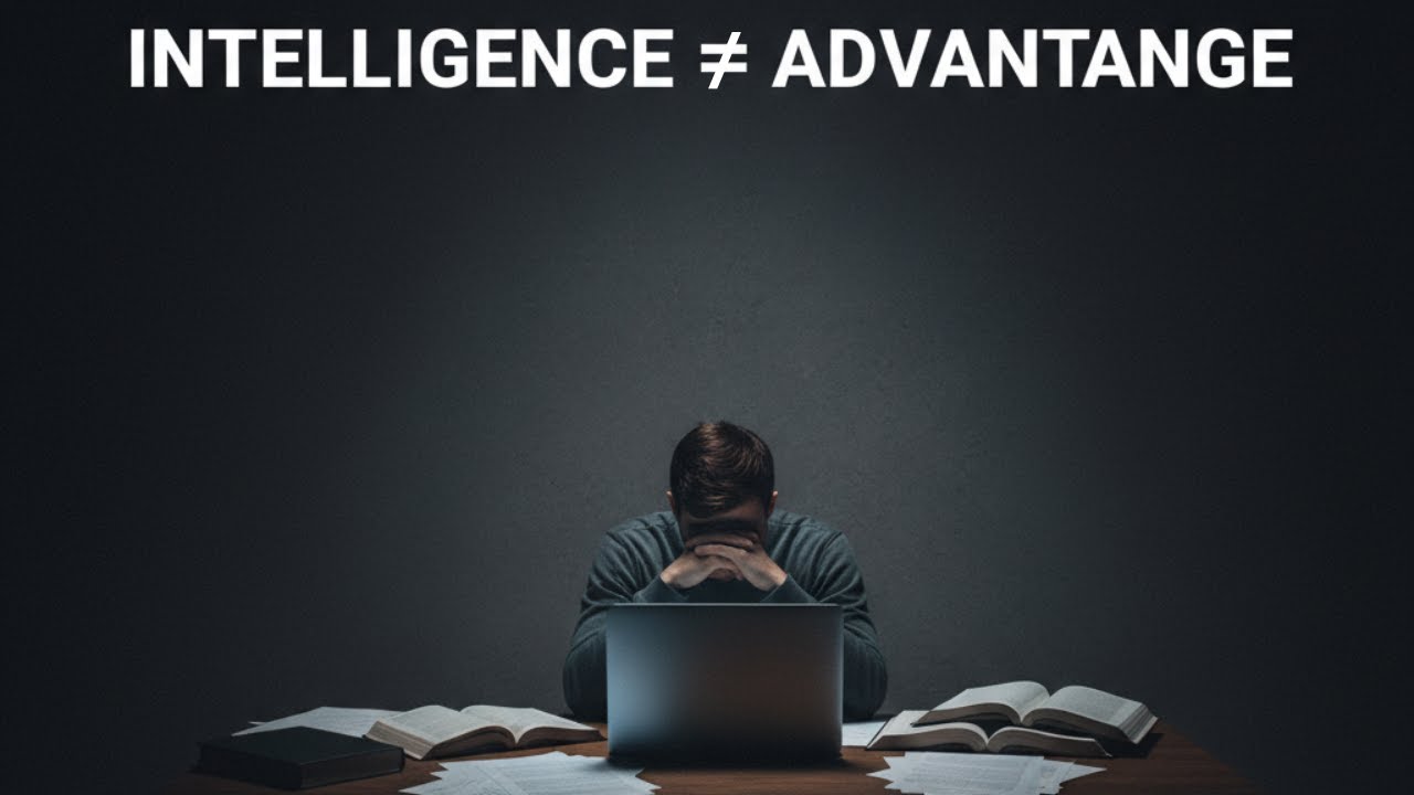 INTELLIGENCE Is Not the Advantage You Think !!