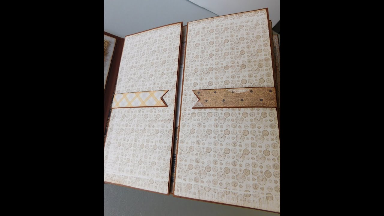 DIY Birthday Scrapbook Album Tutorial for a Memorable Celebration Second Page with free tutorial