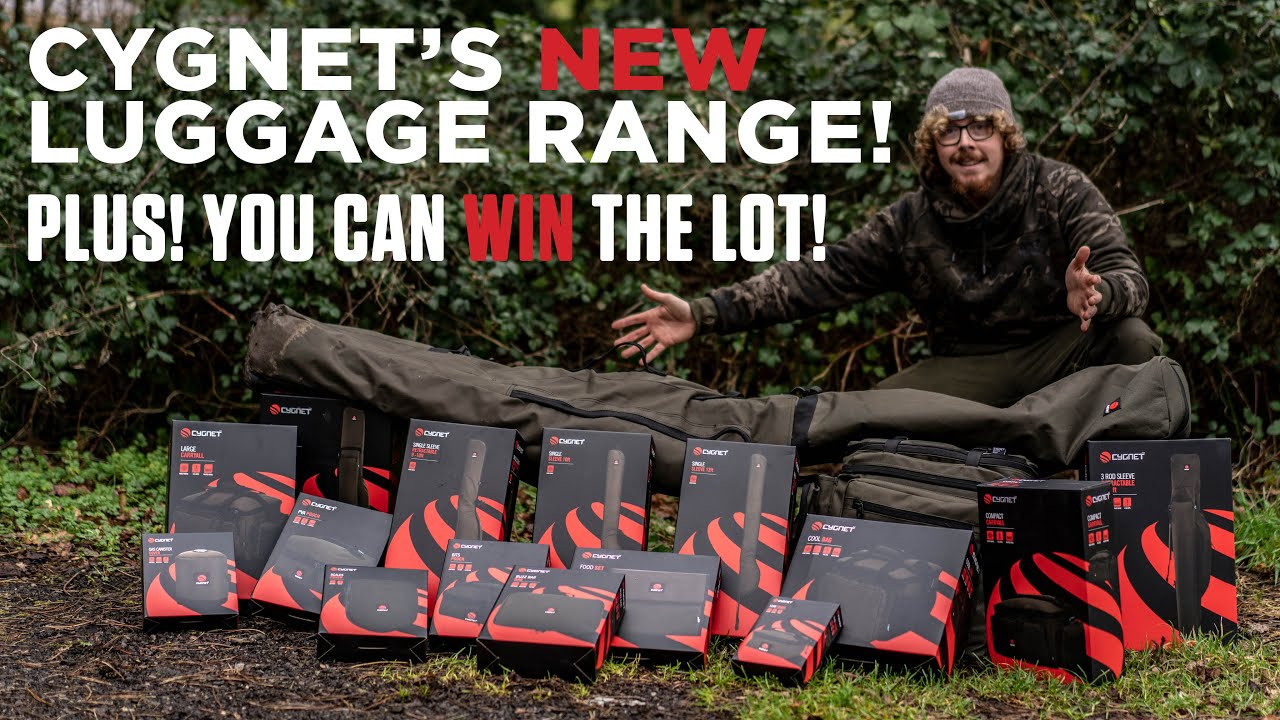 𝗥𝗘𝗩𝗘𝗔𝗟𝗘𝗗! Cygnet's 𝗡𝗘𝗪 wallet-friendly carp fishing luggage! 𝗣𝗟𝗨𝗦 WIN THE LOT!