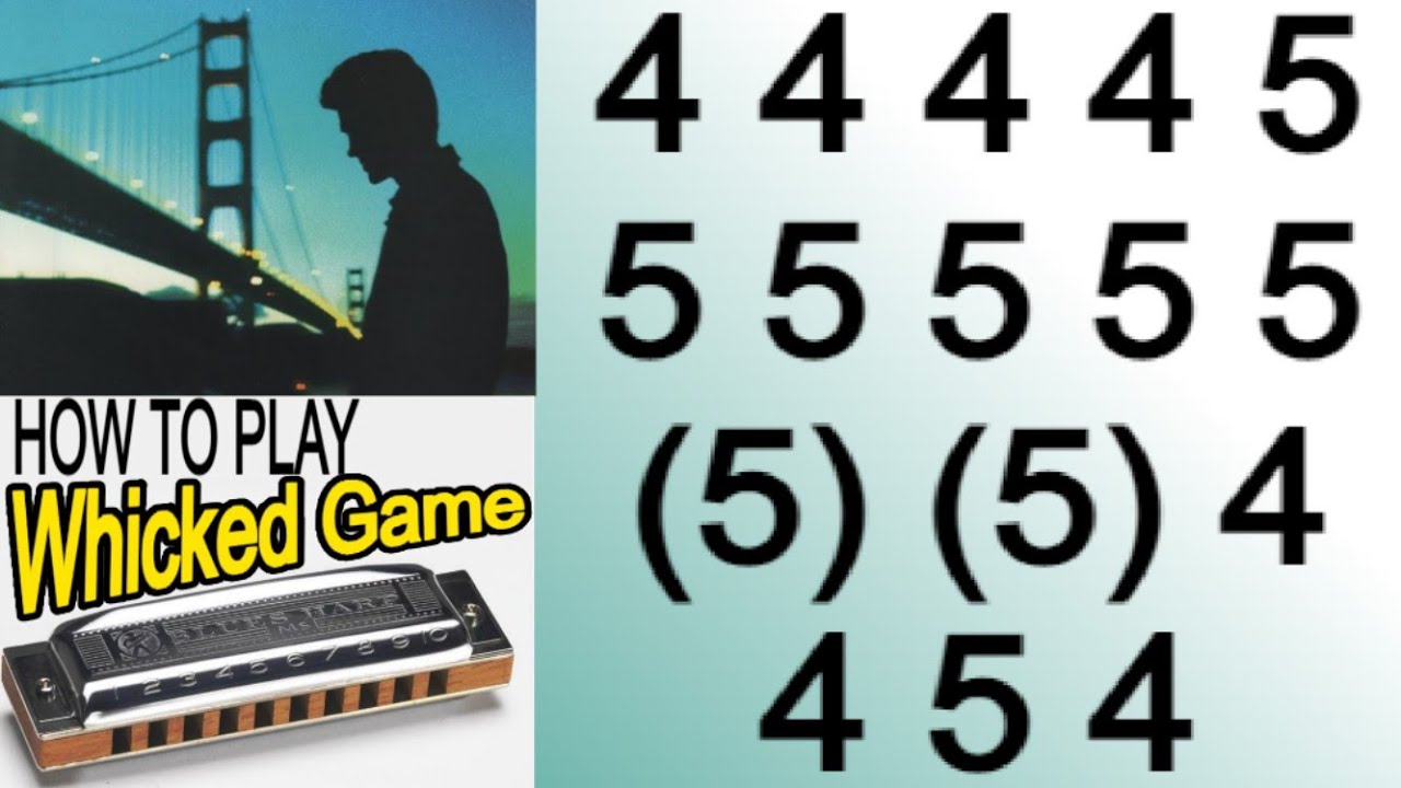 WICKED GAME HARMONICA ( C DIATONIC ), ARMÓNICA C, BLUES HARP C, GAITA DE BOCA C, MUNDHARMONIKA