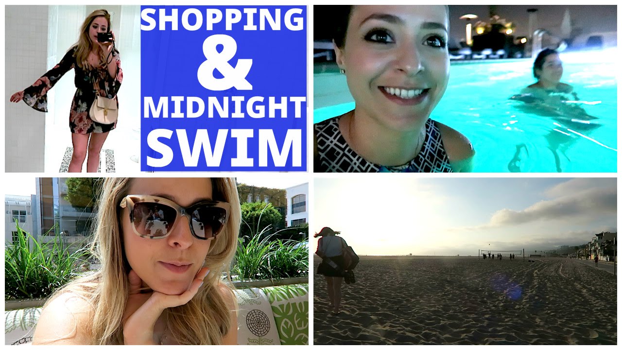Girly Shopping Day & MIDNIGHT SWIM! 13th April