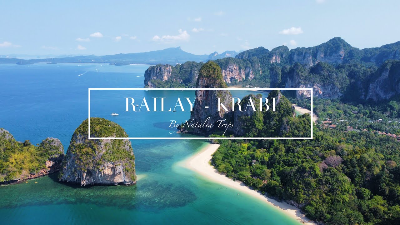 RAILAY IN KRABI, THAILAND - BY DRONE