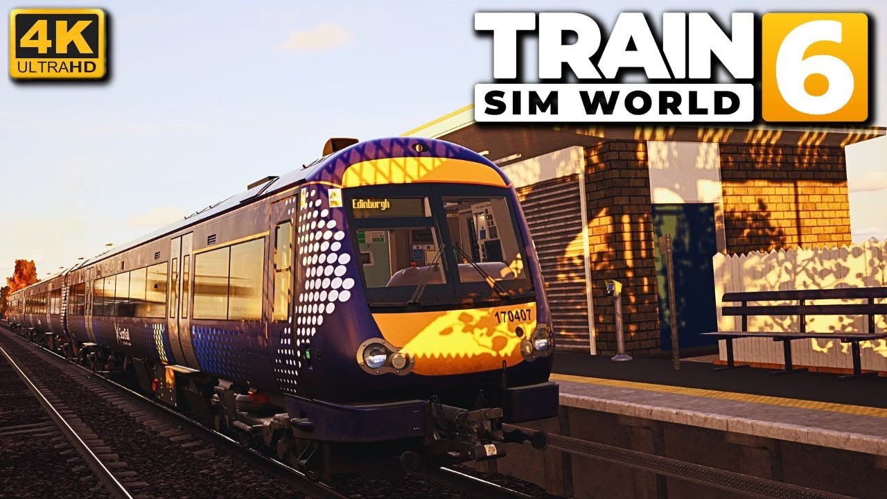 Train Sim World 6 PS5 Pro Gameplay - Fife Circle - Class 170 - Cowdenbeath to Edinburgh Waverley.