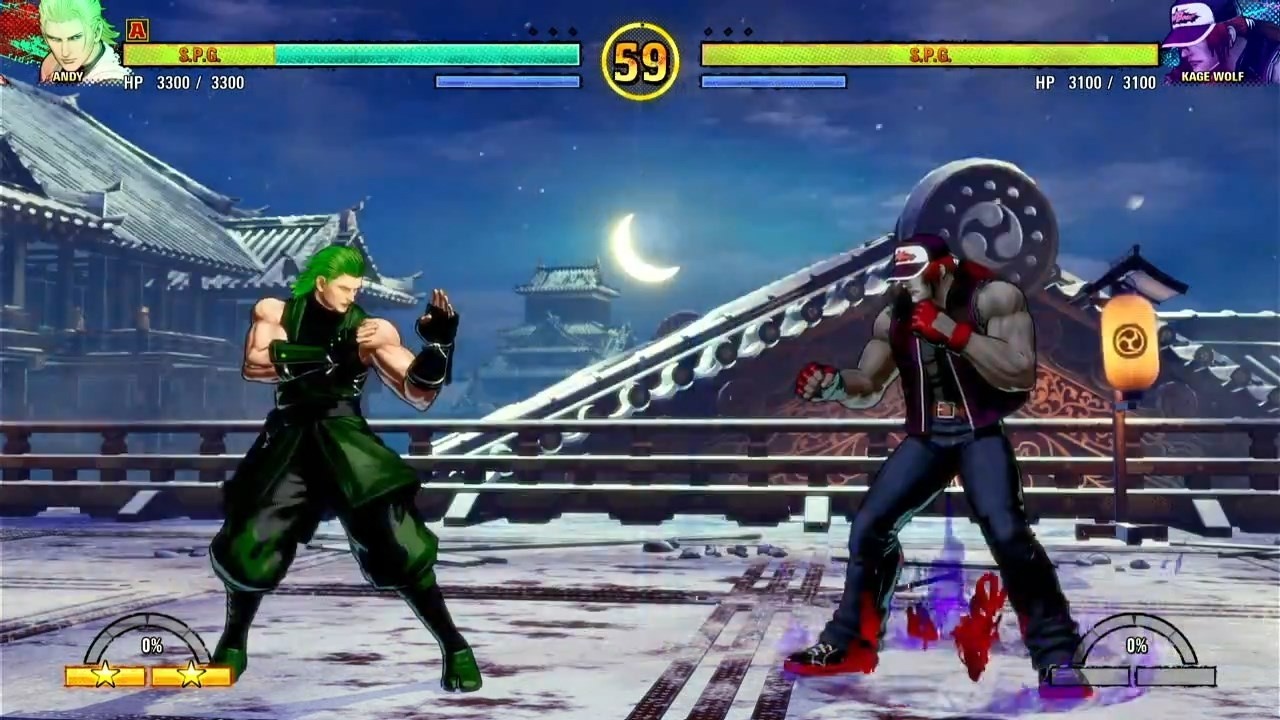 ANDY VS KAGE WOLF - FATAL FURY COTW