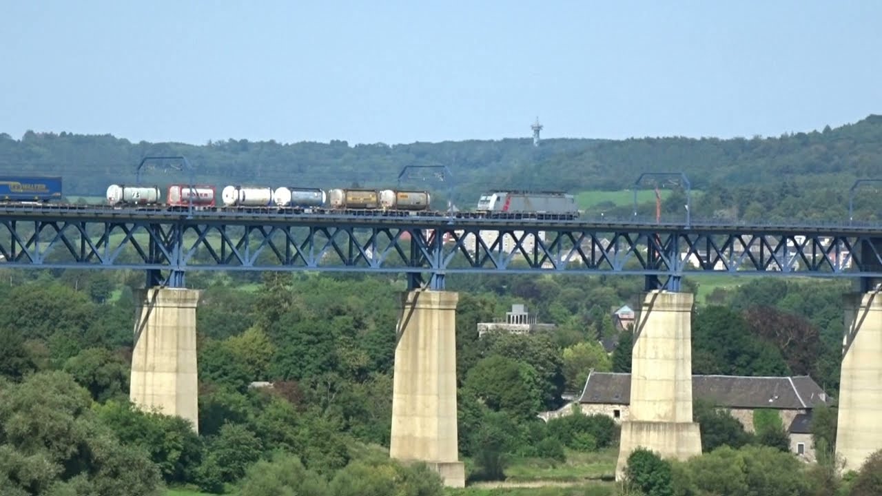 MORESNET AND HIS RAILWAY BRIDGE.