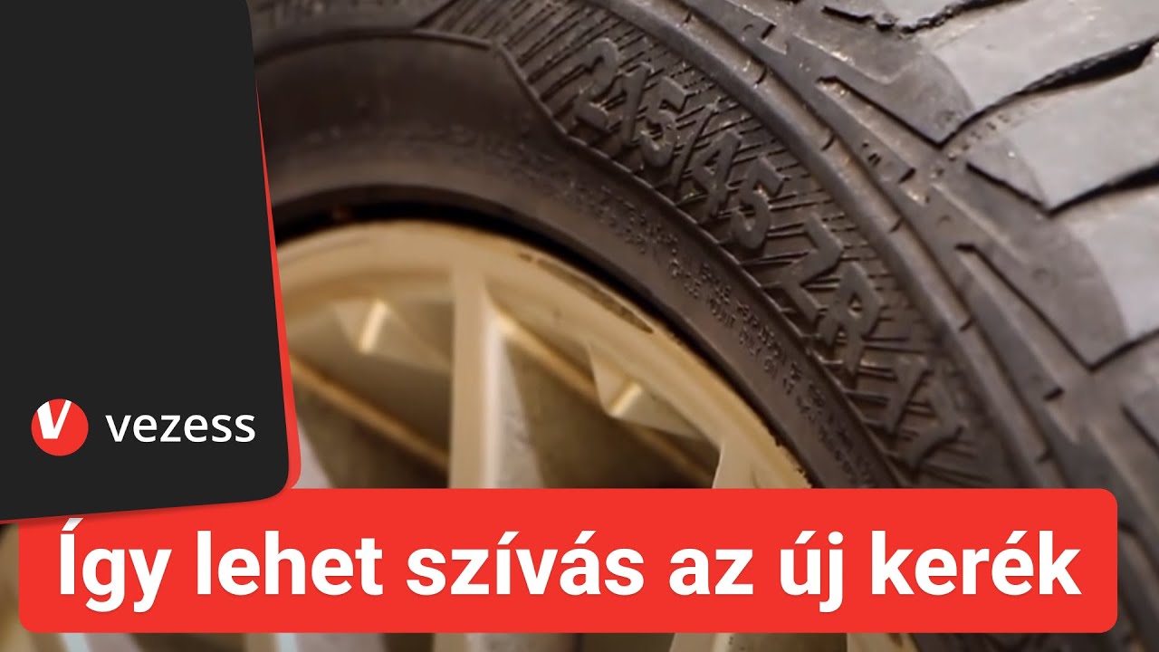 Erre kell figyelni, különben komoly szívás lehet az új kerék - Gajdán Miklóssal | Vezess TV