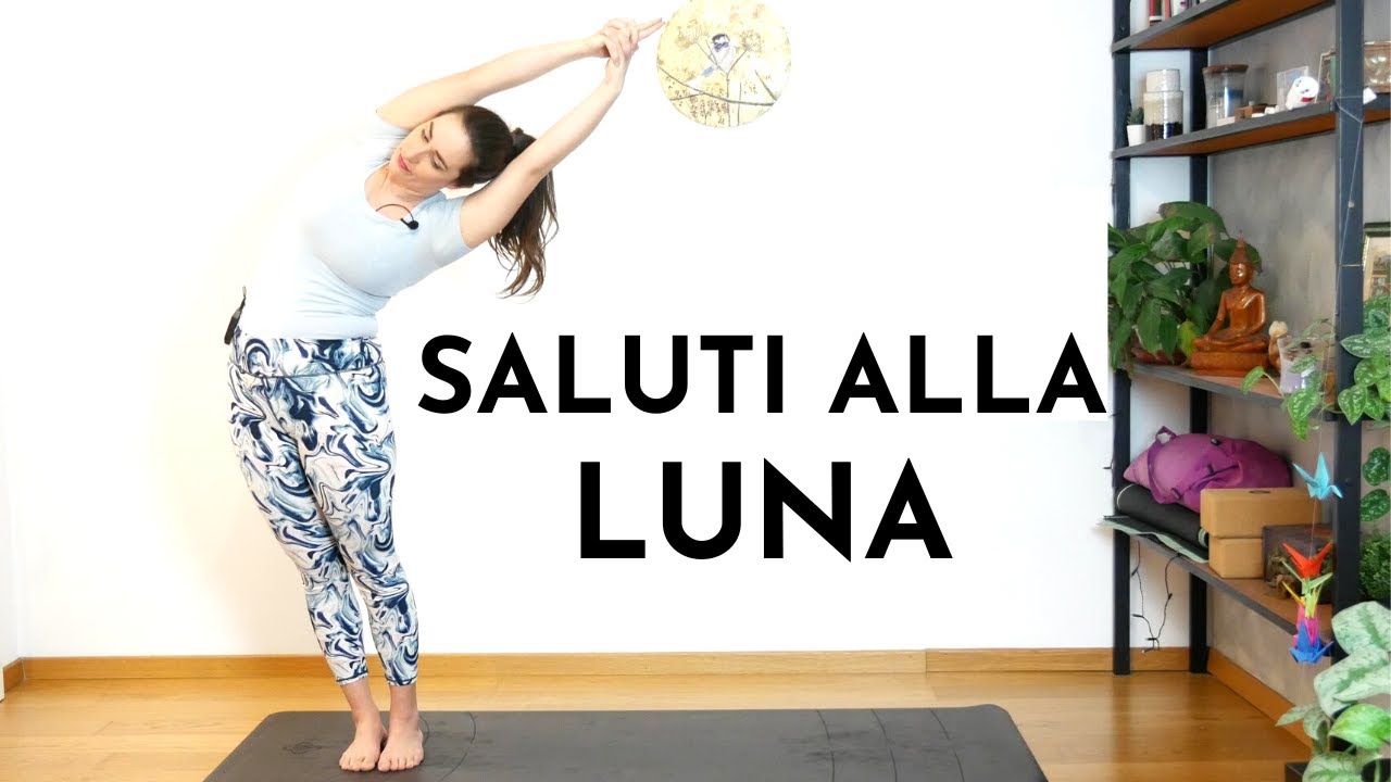 Saluti alla Luna // Yoga Flow Classe Conpleta 🌝