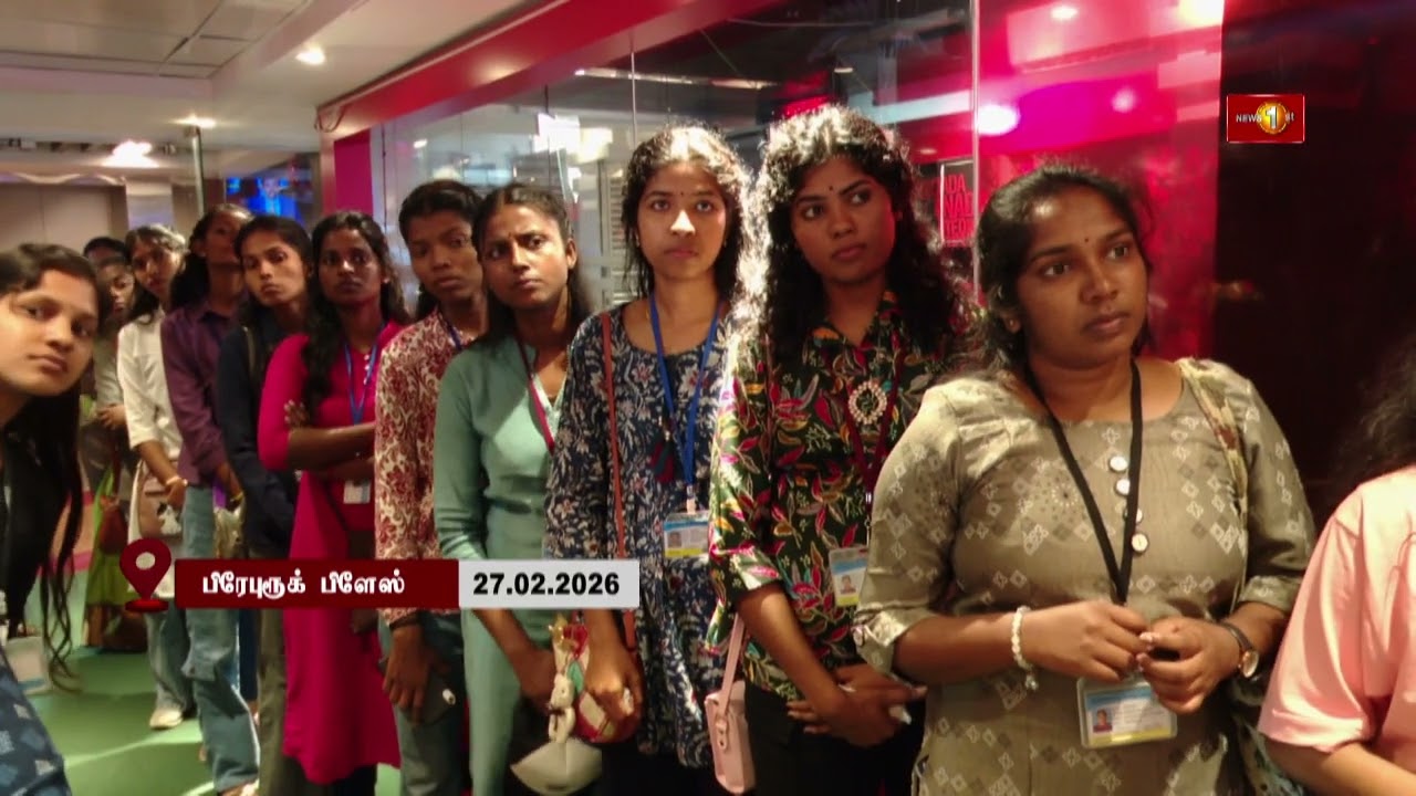 இரத்மலானை ஸ்டைன், நியூஸ் ஃபெஸ்ட் கலையகங்களை பார்வையிட்ட யாழ். பல்கலை ஊடக கற்கைகள் துறை மாணவர்கள்