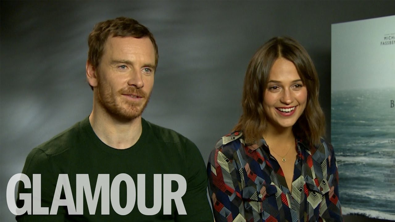 Michael Fassbender & Alicia Vikander Talk The Light Between Oceans | Glamour UK