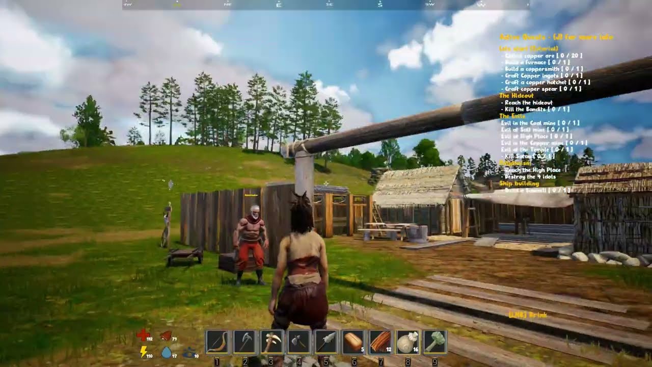 ArkCraft Journey Part 2 - The Ark, Copper, and Farming