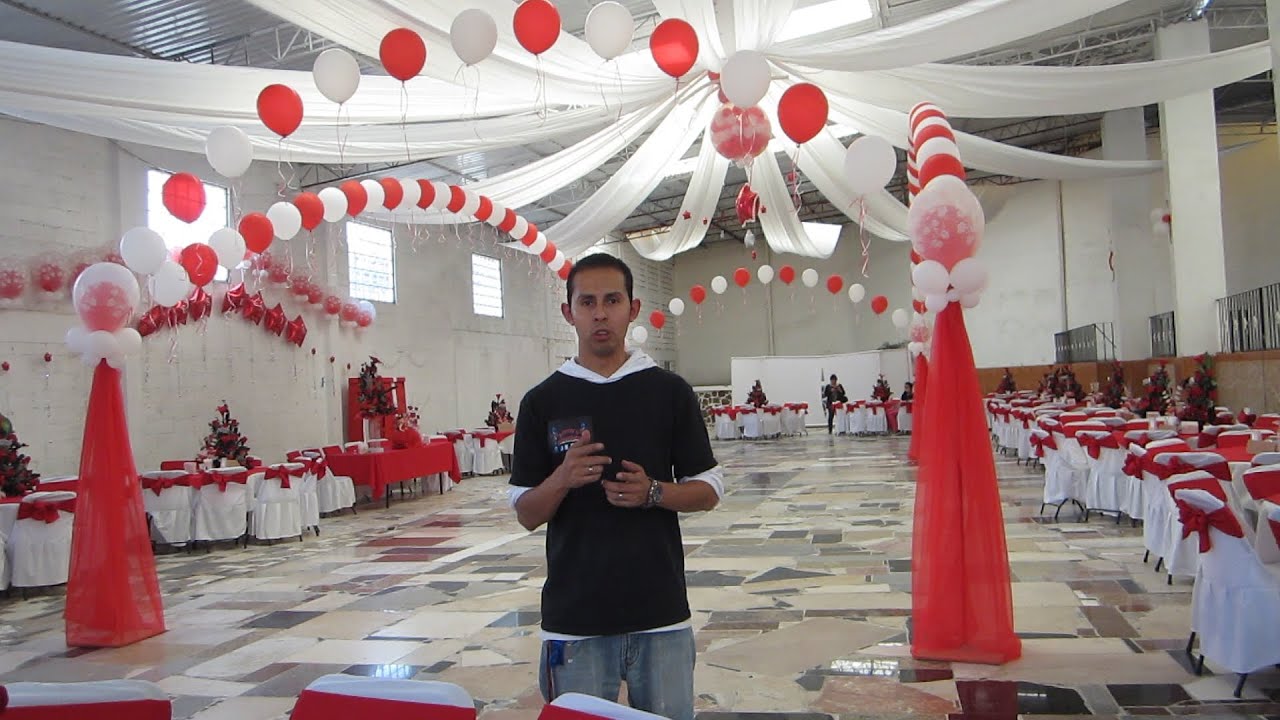 XV años Yesenia - Decoraciones con globos