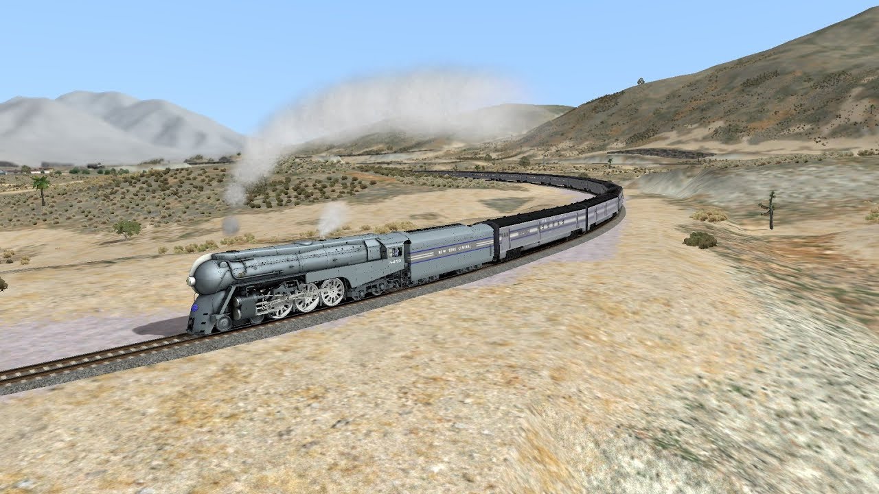 Train Simulator 2020 NYC Dreyfuss Hudson w/ 20th Century Limited Over The Cajon Pass