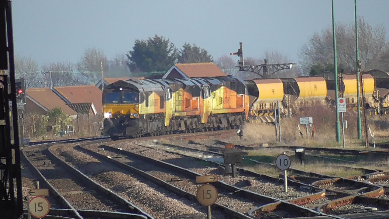 Afternoon Freight Action at: March - 22/3/19