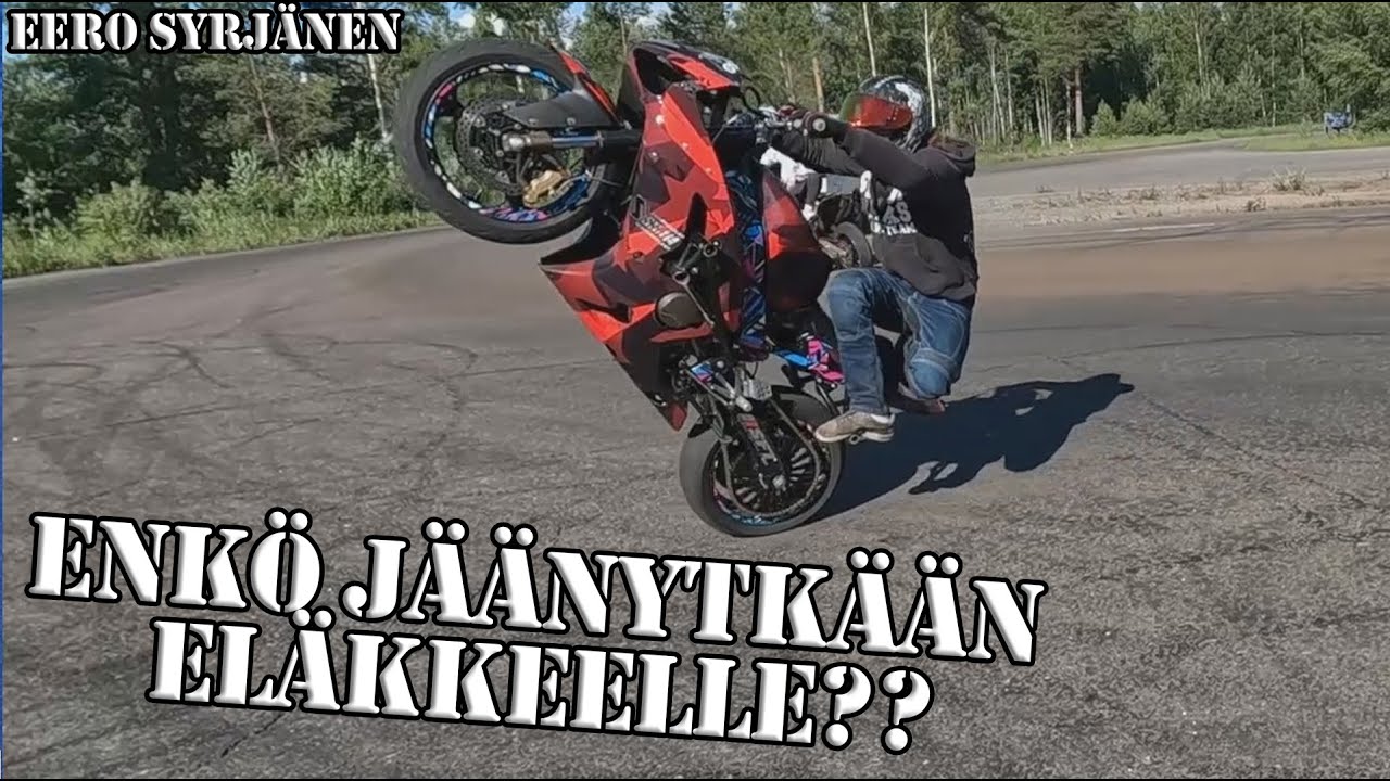 KAWASAKILLA AJAAN STUNTTIA? || KISA REENIT