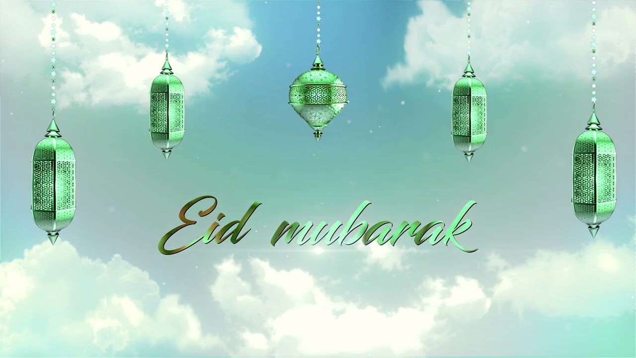 EID MUBARAK MOTION GRAPHICS 2ND /TOP VIDEO 2025