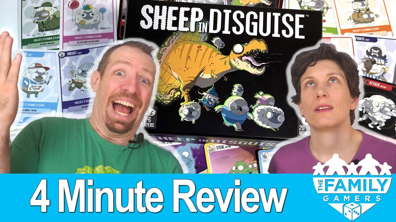 Sheep in Disguise - a Flocking good board game review