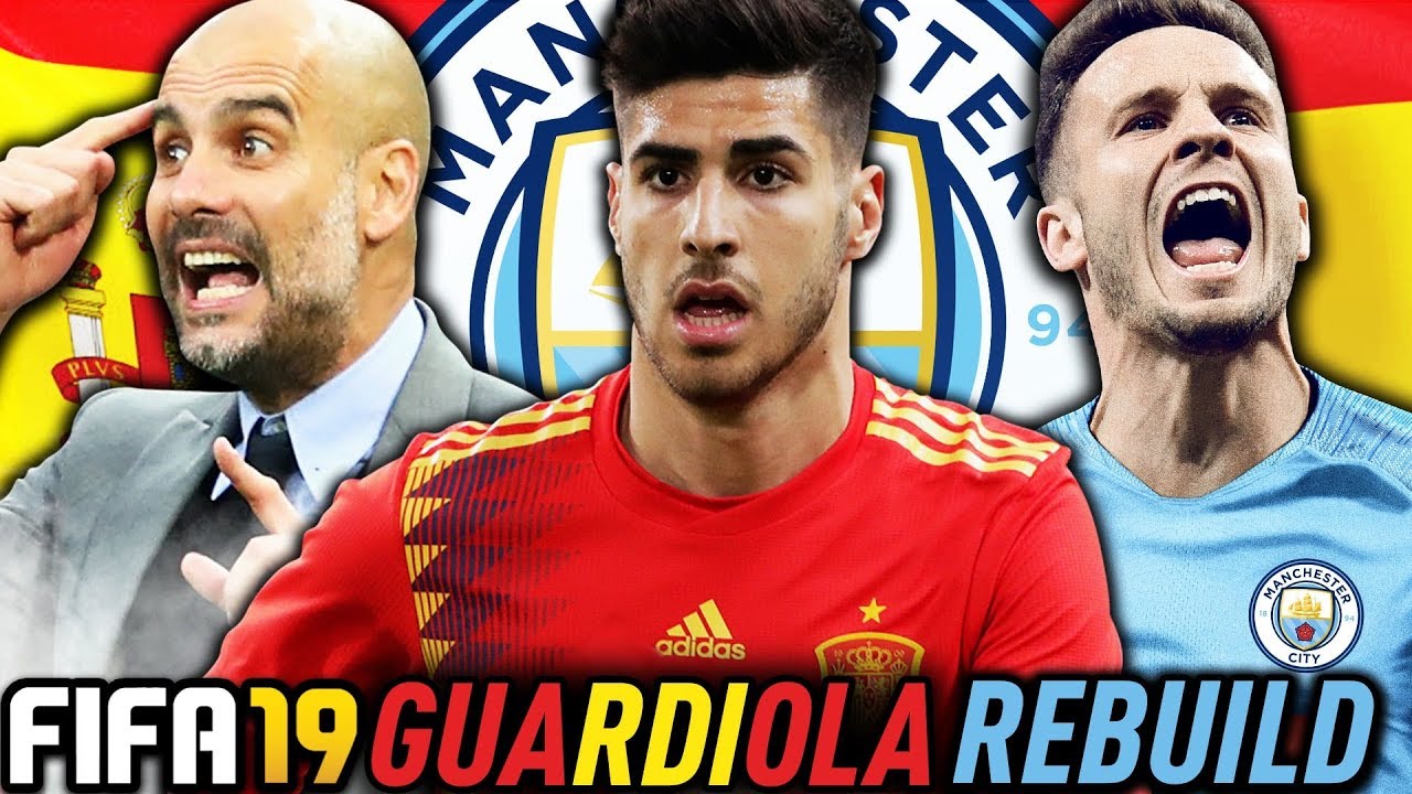 THE MANCHESTER CITY SPAIN REBUILD CHALLENGE!!! FIFA 19 Career Mode