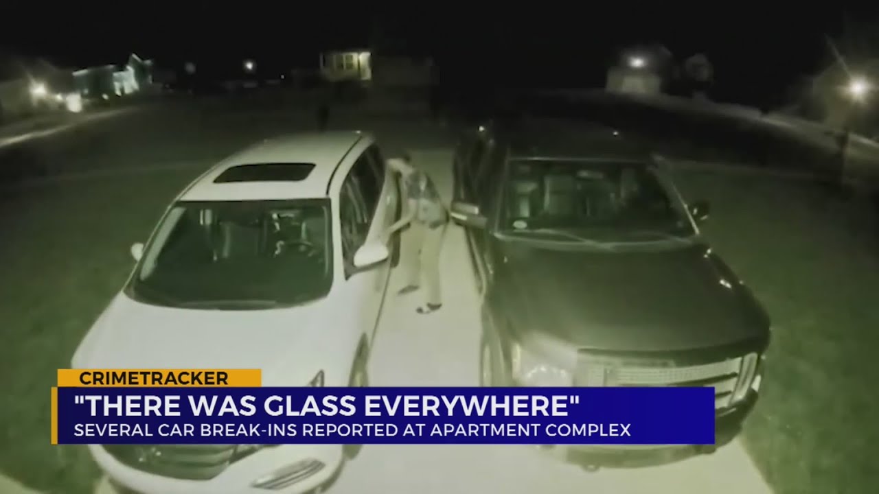 Several car break-ins reported at apartment complex