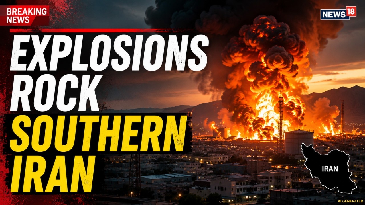 US-Iran War LIVE News: Explosions Rock Southern Iran As US-Iran Tensions Rise After Strait Incident