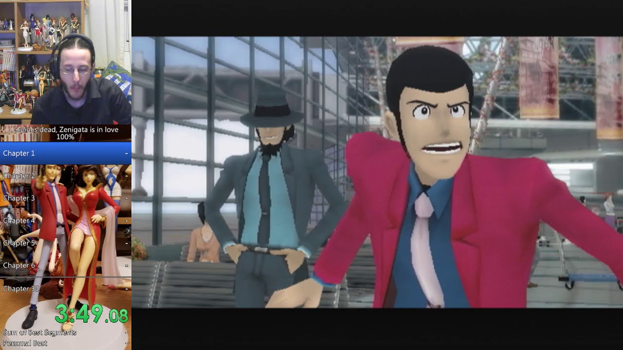 Lupin III: Lupin ni wa Shi wo, Zenigata ni wa Koi wo  Lupin 1 RTA Speedrun [1:27:07.161] WR