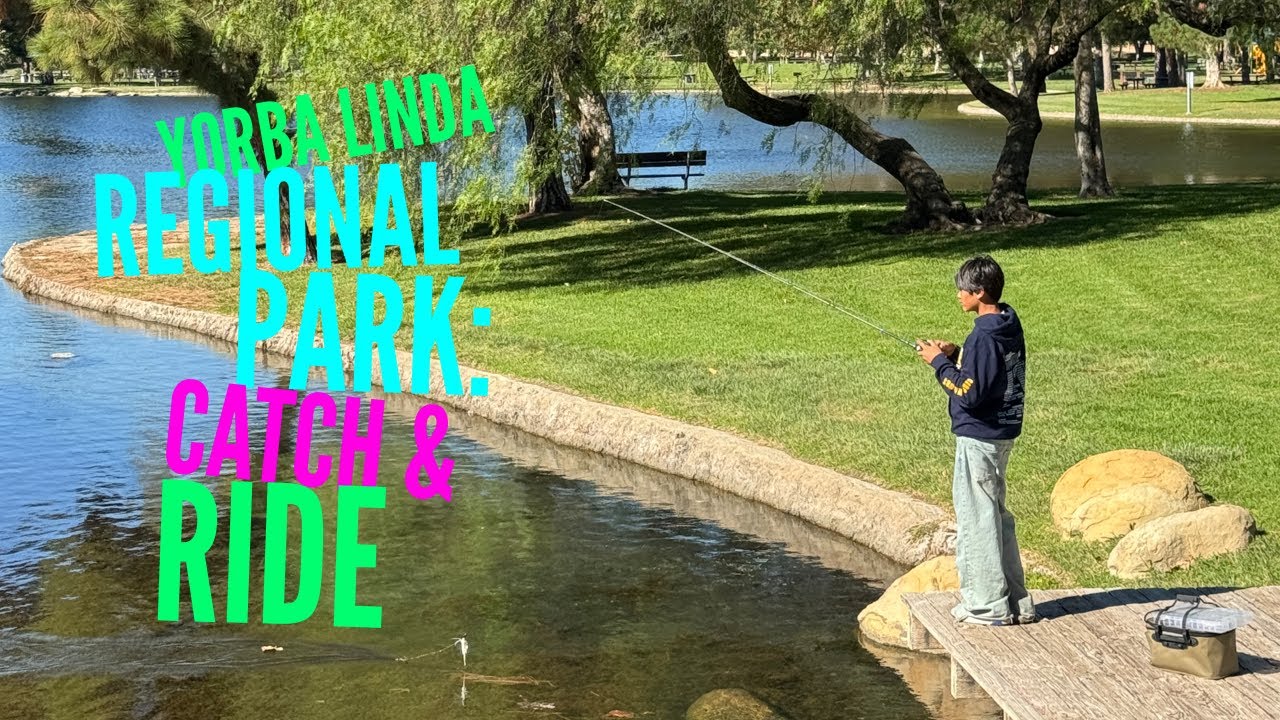 Yorba Linda Regional Pqrk Fishing and E-Bike Ride 