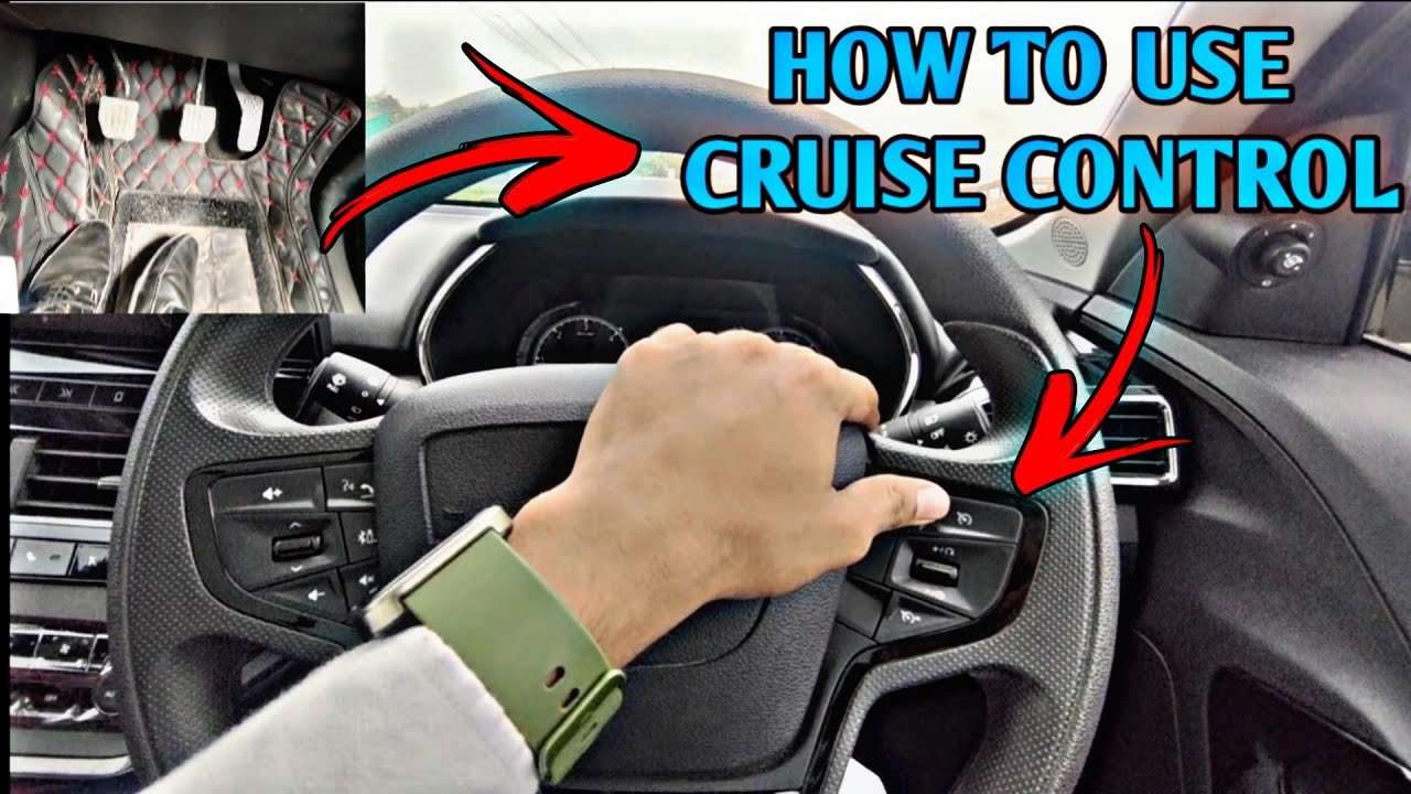 HOW TO USE CRUISE CONTROL IN ANY CAR - TATA HARRIER