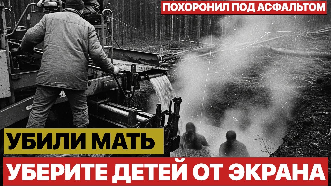 ЗАКОПАЛ ОБИДЧИКОВ ПОД ФЕДЕРАЛЬНОЙ ТРАССОЙ. МЕСТЬ сына-зека за маму. УБИЛИ МАТЬ ЗА КВАРТИРУ и выгнали