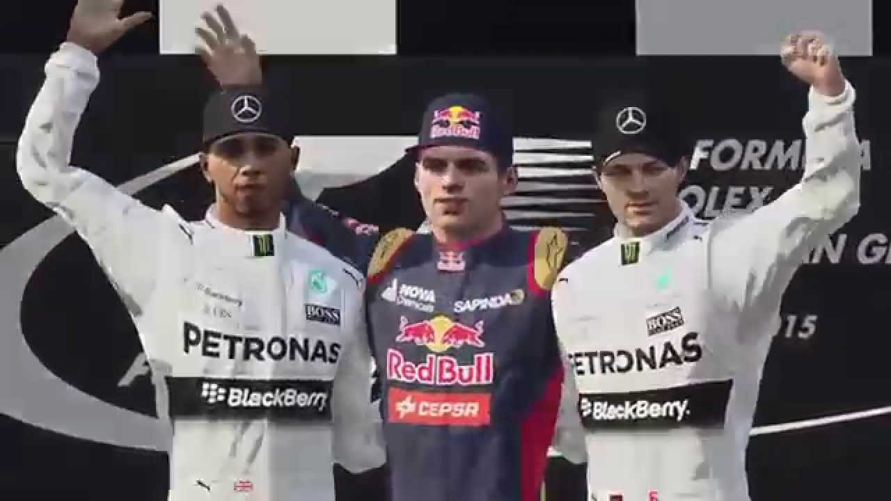 Max Verstappen 1st Place ALREADY on Formula 1 2015 Ps4
