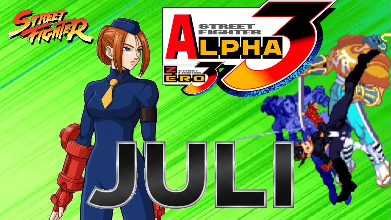 Юли прохождение Street Fighter Alpha 3 / ZERO3 версия для PS2, основана на японском аркадном издании
