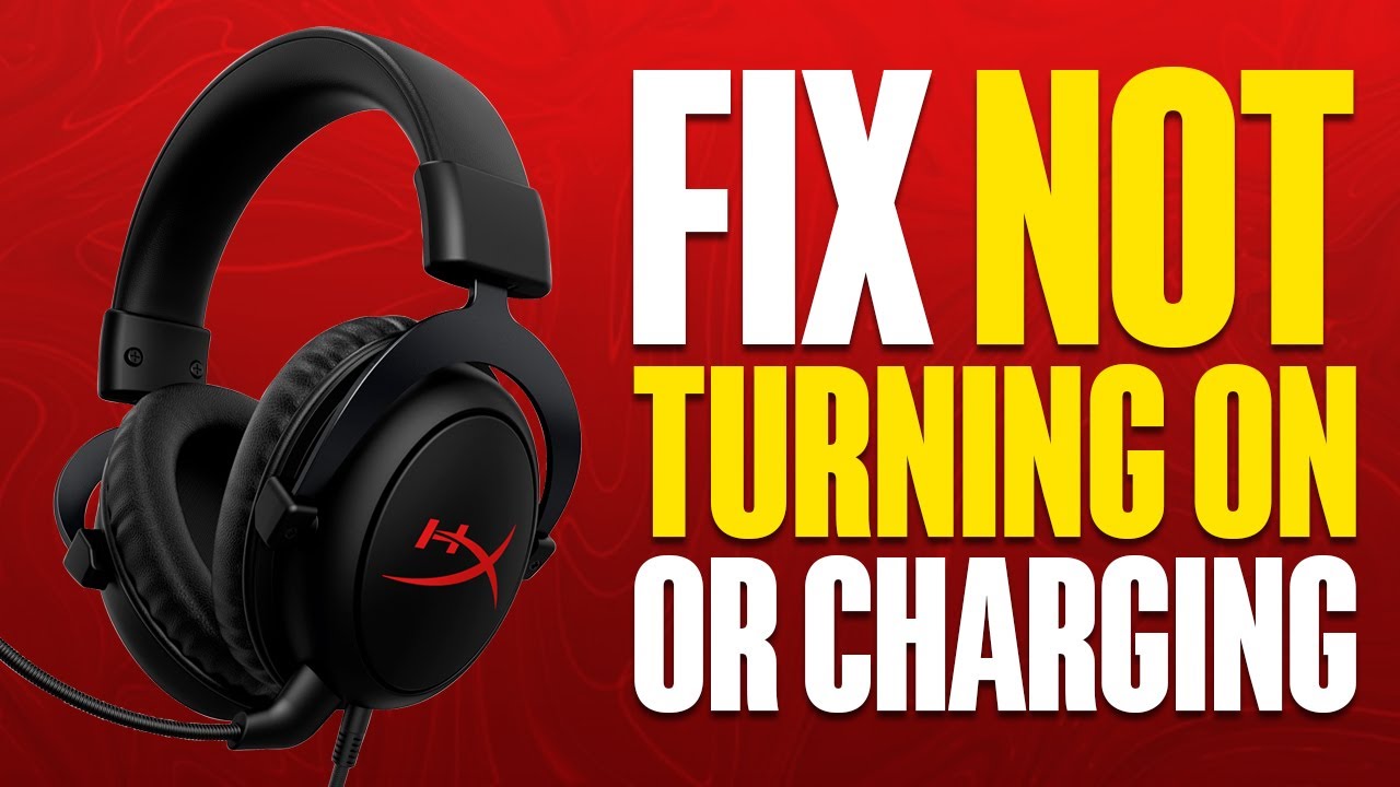Как исправить ошибку «HyperX Cloud Core Wireless не включается и не заряжается»