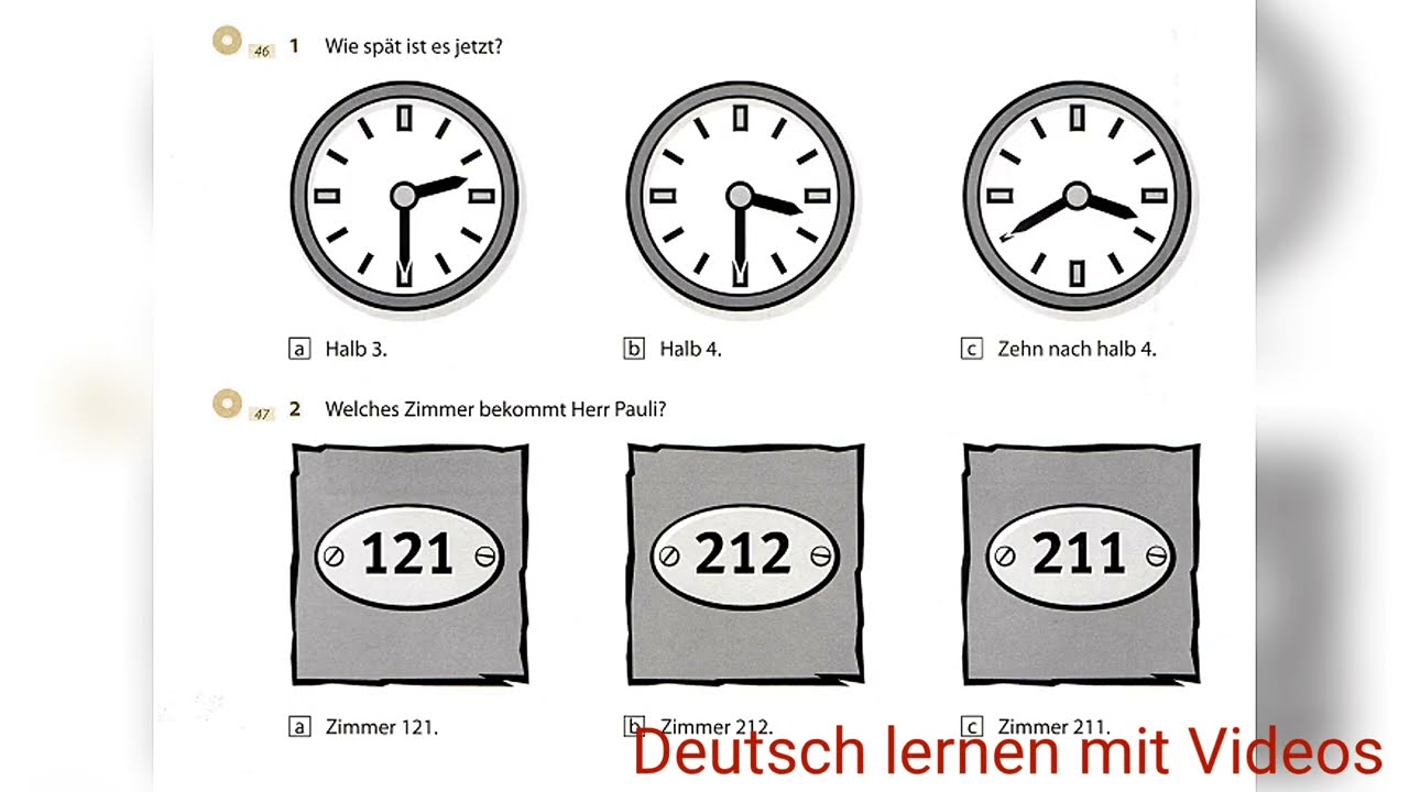 Prüfungstraining Start Deutsch 1 - Modelltest 2 Hören A1