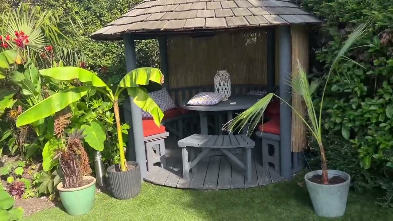Exotic Garden W7 border walk 17 September 2024