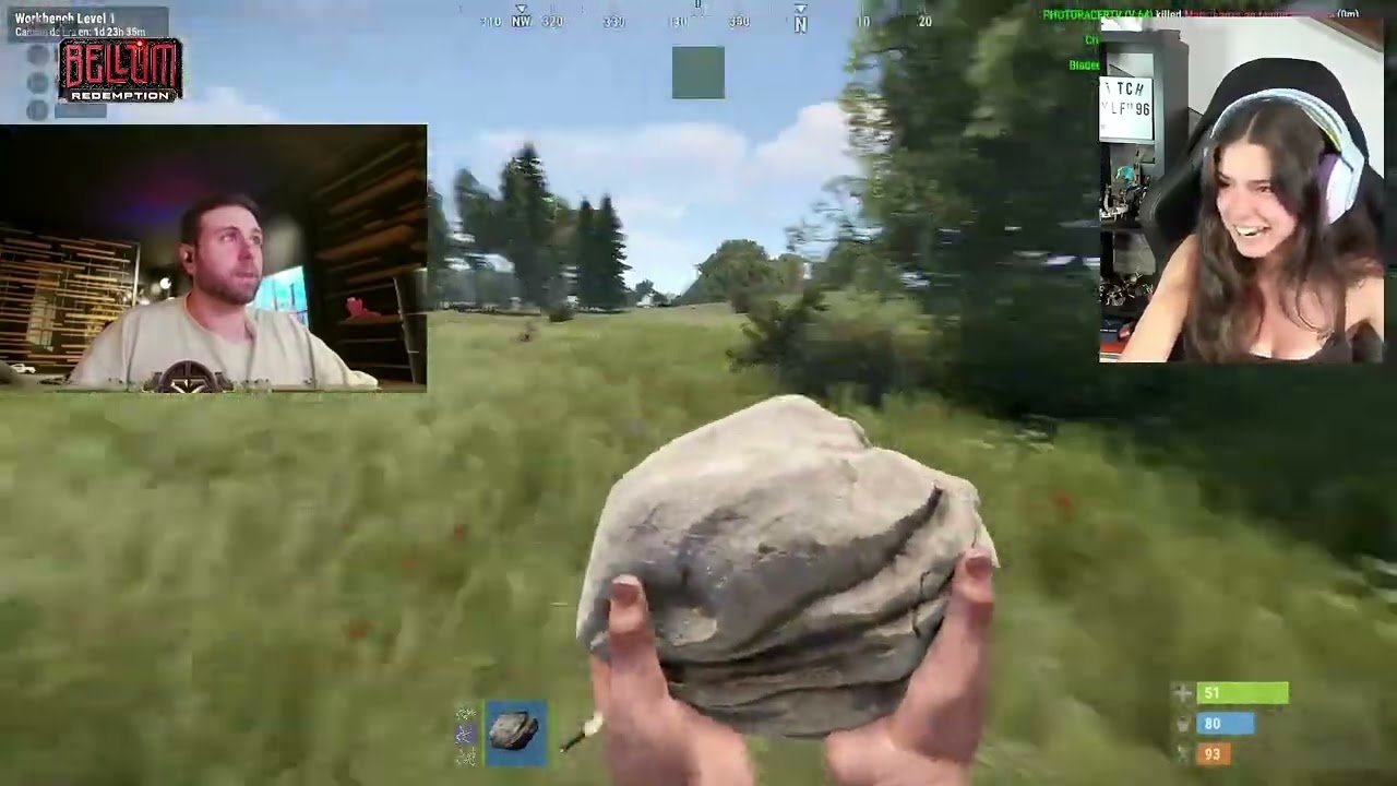 La reacción de GEMYLFH96 cuando se cruza con VEGETTA xd  - BELLUM REDEMPTION