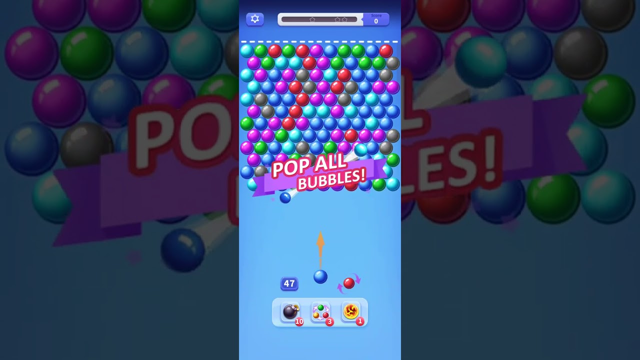 Hard Bubble Shooter Levels 😱 | Level 112&ndash;125 Gameplay | Android Game