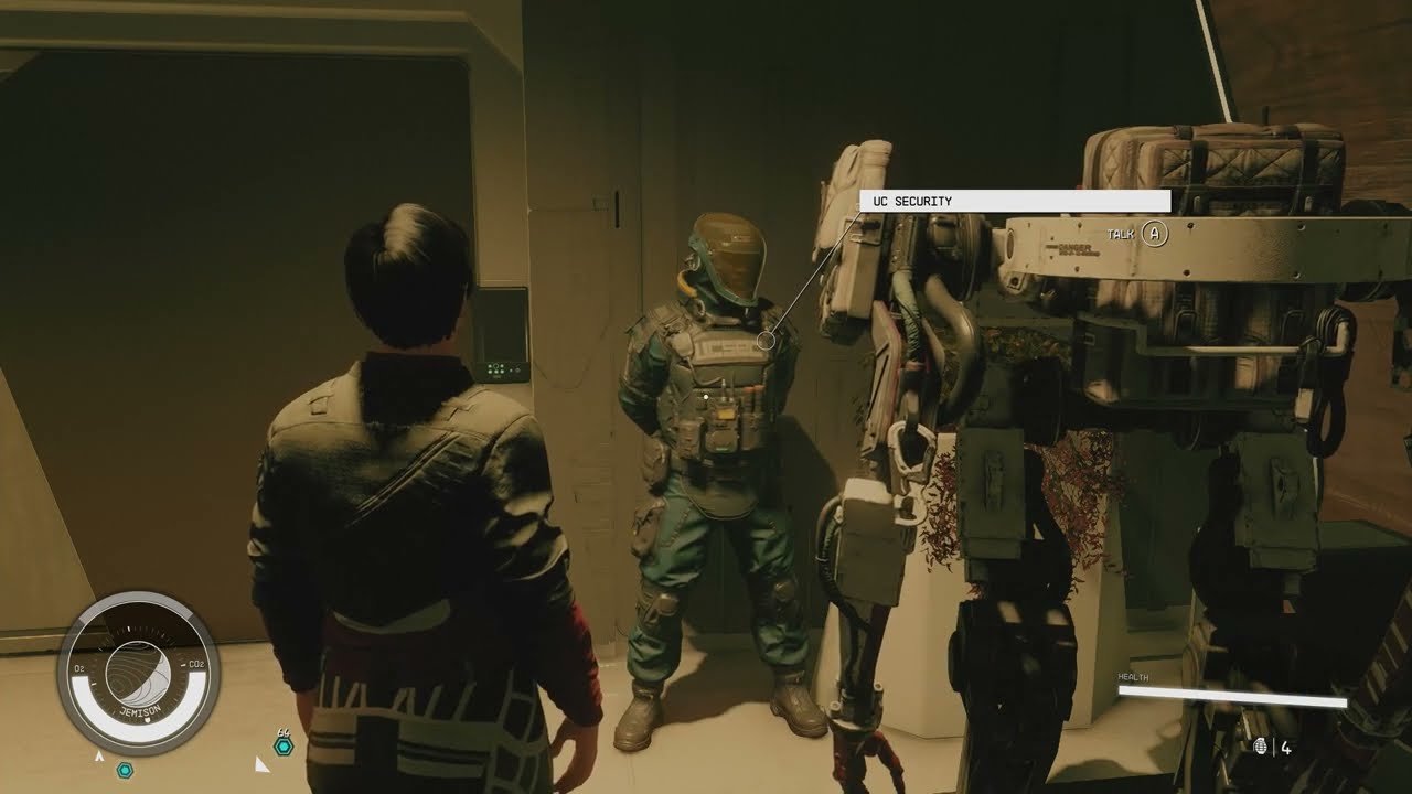 Starfield - UC Guards can check your background if you talk to them