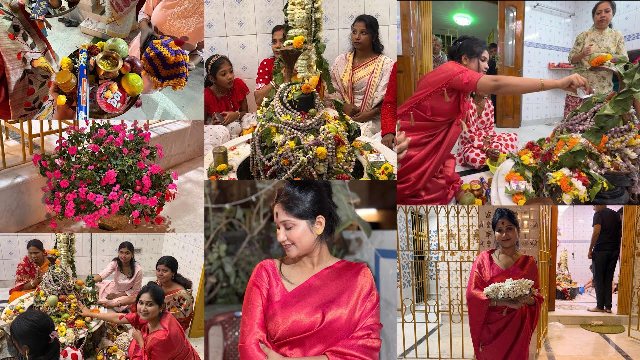 মহা শিবরাত্রির ব্রত।। 🙏😌 #foryou #youtube #video #viral #tranding #bangla #puja 