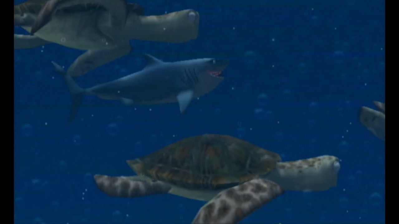 Finding Nemo Xbox - East Australian Current - Playing as Bruce the Shark
