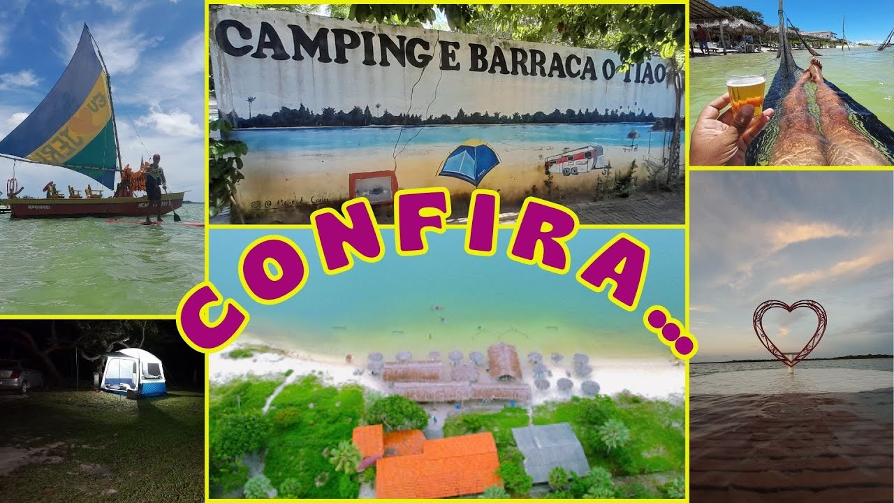 O melhor Camping em Jericoacoara - CE. Camping e Barraca o Tião ! - Temp. 01 Ep.49