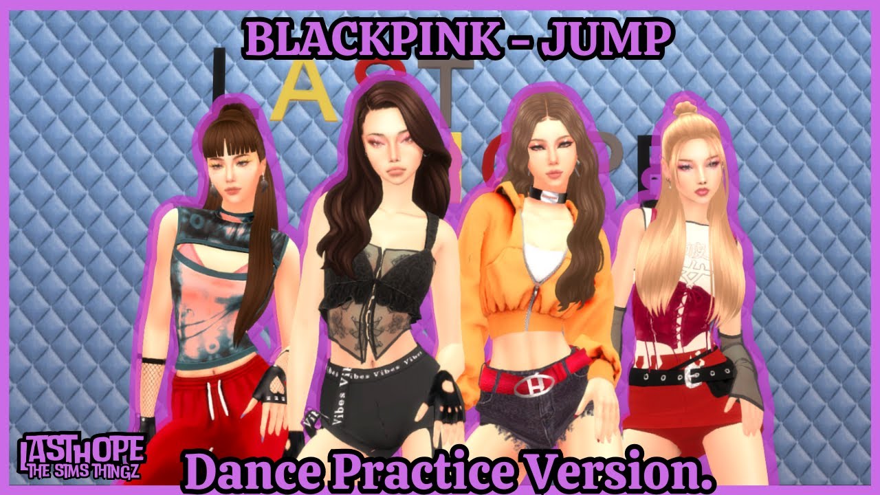 BLACKPINK - JUMP | The Sims 4 | Dance Practice Video