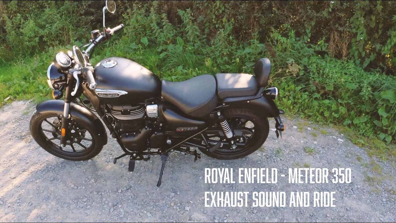 Royal Enfield - Meteor 350 - Short Ride and Exhaust Sound