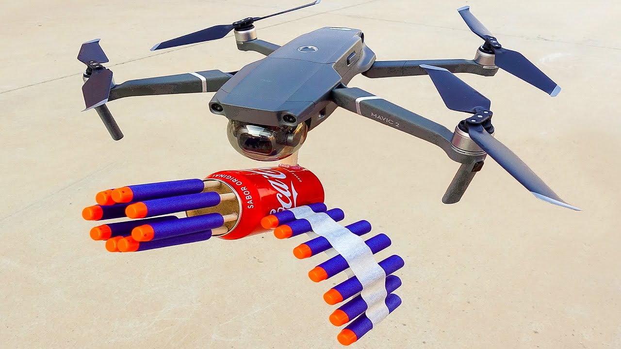 ZBUDOWAŁEM prawdziwego DRONA NERF 🔫🤯