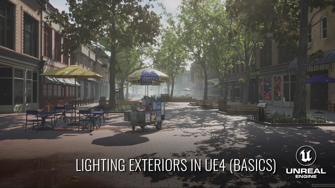 UE4 - Lighting Exterior Scenes (The Basics)